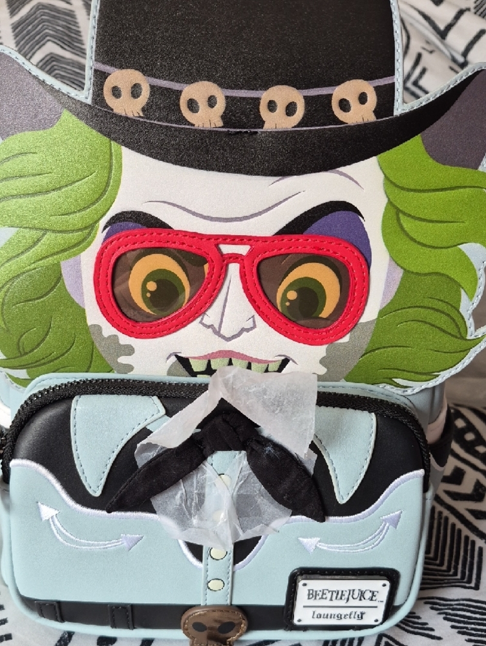 Beetlejuice Exclusive Western Cosplay Mini Backpack - Picture 4 of 4